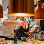 chef preparing foods